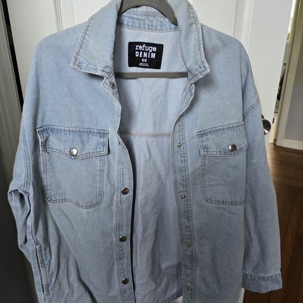 Refuge Light Blue Denim Jacket